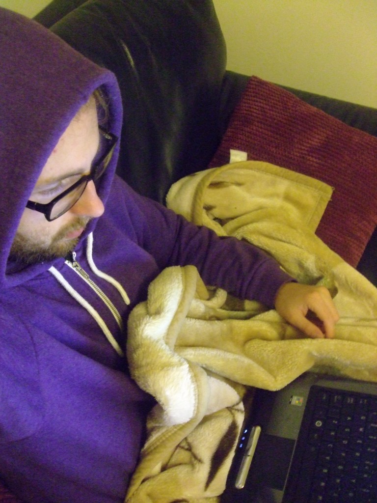 Męskie przeziębienie w ciąży