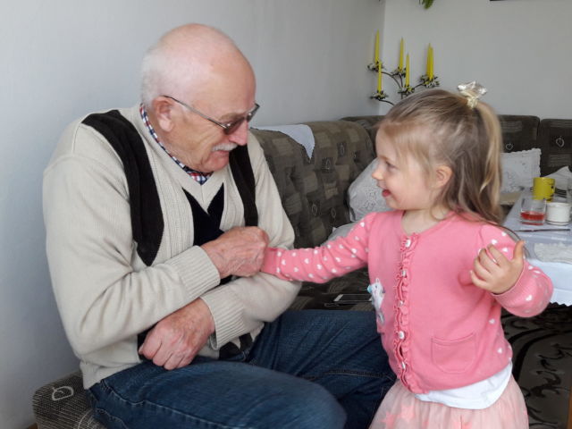 dziadek i wnuczka